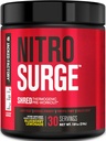 Jacked Factory NITROSURGE Shred Pre Workout Supplement - Energy Booster, Instant Strength Gains, Sharp Focus, Powerful Pumps - Nitric Oxide Booster & PreWorkout Powder - 30Sv, Blueberry Lemonade
