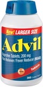 Advil-Ibuprofen Coated Tablets, 200 mg 360 coated tablets