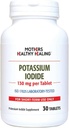 Potassium Iodide 130 mg KI Supplement | 30 Tablets for Thyroid Support | Iodine - YODO Naciente