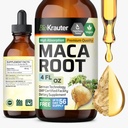 BIO KRAUTER Maca Root Liquid Drops - Maca Extract Tincture - Vegan, Sugar & Alcohol Free Extract 4 Fl.Oz.