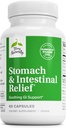 Terry Naturally Stomach & Intestinal Relief - Supplement to Aid Digestive Health & Intestinal Lining - Aids Against Occasional Digestive Discomfort to Soothe Stomach - 60 Capsules