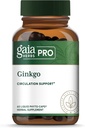 GAIA HERBS PRO Ginkgo - Healthy Blood Flow & Brain Function Support Supplement* - Blood Circulation Support Supplement* with Ginkgo Leaf Extract - 60 Liquid Phyto-Caps (30 Servings)