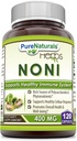 Pure Naturals Noni - 400mg Capsules - 120 Capsules