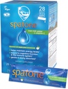 Spatone Natural Liquid Iron Supplement Plus VIT C for Women - Men & Kids Ages 4+ - Ideal During Pregnancy - Easily Absorbed & Gentle - Vegan - Apple Flavor - 28-Day - 5mg of Iron Per 20mL Sachet
