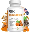 Turmeric Curcumin with Black Pepper & Ashwagandha - High Absorption Ultra Potent Turmeric Supplement with 95% Curcuminoids, BioPerine & Ashwagandha - Turmeric Capsules for Joint Support 120 Capsules