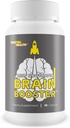 Best Nootropic Brain Booster - for Memory, Focus, Concentration, Mental Clarity, & Energy - Support Improved Brain Function, Memory Recall, and Reduced Mental Fatigue - for Men & Women - with Ginkgo