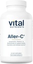 Vital Nutrients Aller-C | Vegan Respiratory and Sinus Function Support*| Isoquercitrin, Bromelain, Bioflavonoids, & Vitamin C | Gluten, Dairy, Soy Free Supplement | 200 Capsules