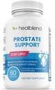 Prostate Formula - Prostate Support Supplement for Men - Saw Palmetto, Pygeum Africanum Powder, Zinc, Pumpkin Seeds - With Frequent Urination, Improves Sleep & Bladder Discomfort – 60 Capsules