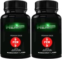 Research Labs 450,000 Premium Hemp Capsules, 2 Fer 1 Package! 100% Organic All Natural Oil, Worry Nervousness Body Ache Stress Support