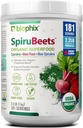 biophix Organic SpiruBeets 2.2 lbs Sprirulina - Beet Root - Protein-Rich Nutrient-Dense Superfood Powder - Rich in Nitric Oxide