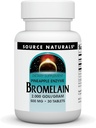 Source Naturals, Inc. Bromelain 500mg 2000GDU 30 Tablet