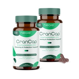 Cranberry Pills - Urinary Tract Health Cranberry Supplement - 36mg of Potent PACs - Non GMO, Vegan, Gluten Free - by Heale - 180 Capsules