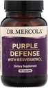 Dr. Mercola, Purple Defense with Resveratrol, 90 Capsules