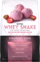 Syntrax Nutrition Whey Shake, Cold Filtered & Undenatured Whey Protein Powder Blend, Strawberry Shake, 5 lbs