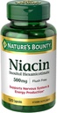 Nature's Bounty Niacin 500 mg capsules 120 ea ( Pack of 2)