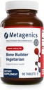 Metagenics Bone Builder Vegetarian - Bone Building Supplement* - Bone Health With Magnesium & Calcium - Vegetarian Mineral Support* - For Men & Women - 90 Servings