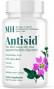 MICHAEL'S Health Naturopathic Programs Antisid - 90 Vegan Chewable Wafers - Wild Cherry Flavor - Supports Healthy Digestion - Kosher - 30 Servings