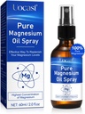 Magnesium Oil for Feet, Pure Magnesium Oil Spray, Nourish The Skin, Unclog Pores, Alleviate Hair Loss, 2 Oz