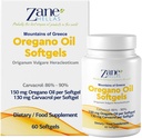 130 mg Carvacrol - 150 mg Oregano Oil per Softgel. World Highest Concentration Oregano Oil Capsule. Zane Hellas Oregano Oil. Softgel Contains 30% Greek Essential Oil of Oregano. 60 Softgels.