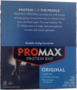 Promax Protein Bar Double Fudge Brownie - 12 - 2.64 oz (75 g) bars [31.68 oz (900 g)]