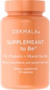 Dermala #FOBO SUPPLEMEANT to Be Acne Supplement | All Natural Daily Prebiotics Probiotics Vitamins Skin Mix with Zinc | Improve Clear Blemish-Free Radiant Skin Through Balancing Gut Health