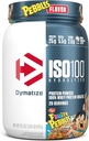 Dymatize x Fruity Pebbles ISO100 Whey Protein Powder Isolate, 25g of Protein, 5.5g BCAAs, 120 Cal., Gluten Free, 1g Fat, 1g Sugar, 2g Carb (20 Servings)