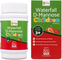 sc nutra Waterfall D-Mannose Children Strawberry - Kids D-Mannose Naturally sourced from Birch (Sweet Cures)
