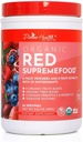 Divine Health Organic Red Supremefood® | 10 Organic Fruits + Probiotics, Enzymes, Herbs, Fiber & Antioxidants | Non-GMO Berry Flavored Blend | (180g) (30 Day Supply)