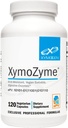 XYMOGEN XymoZyme - Digestive Enzymes for Women and Men with Protease & Bromelain - Acid Resistant, Vegan Digestive Enzymes for Gut Health & Bloating Relief (120 Capsules)