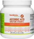 NutriBiotic Ascorbic Acid Vitamin C Powder, 2.2 Lb | Pharmaceutical Grade L-Ascorbic Acid, 2000 Mg Per Serving | Essential Immune & Antioxidant Collagen Support Supplement | Vegan, Gluten & GMO Free
