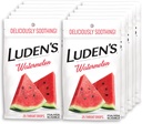 Ludens Watermelon Throat Drops, Sore Throat Relief, 25 Count (Pack of 12)