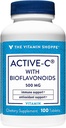 The Vitamin Shoppe Active-C with Bioflavonoids, Supports Immunity, Vascular Health, Antioxidant, 500 MG (100 Tablets)