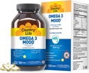 Country Life Omega 3 Fish Oil Supplement - High Concentration EPA and DHA Omega 3 Fatty Acids - 2000mg Fish Oil for Emotional Health, Mood Support, and No Fish Taste - Natural Lemon Flavor