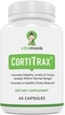 VitaMonk CortiTrax Natural Cortisol Blocker - Doctor Formulated Cortisol Manager, Cortisol Support & Cortisol Reducer (Already Within Normal Ranges)- 60 Capsule Cortisol Supplement