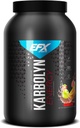 EFX Sports Karbolyn Energy | Performance Carbohydrate Powder + Caffeine | Carb Load & Energize | 250mg Caffeine | Sugar Free | 36 Servings (Fruit Punch)