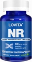 Lovita NR (Nicotinamide Riboside) 840 mg, NAD Supplement with Trans-Resveratrol and Betaine, Promote NAD Plus Levels, Healthy Aging, 100 Vegan Enteric-Coated Capsules