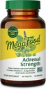 MegaFood Adrenal Strength - Adrenal Support Supplements with Ashwagandha, Vitamin C, Magnesium Glycinate, Holy Basil, Astragalus - Reduces Cortisol Levels - Vegetarian - 90 Tablets (45 Servings)