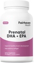 Fairhaven Health Peapod Prenatal DHA Supplements | Premium Icelandic Fish Oil Supplement for Healthy Pregnancy | EPA DHA Omega 3 Supplement for Brain, Eye, Heart Development | Citrus | 90 Softgels