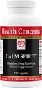 Health Concerns Calm Spirit - Stress Relief Supplement with Chinese Herbal Blend - Supports Calm Mood, & Emotional Wellness - Magnesium Glycinate & Hawthorn Extract - 270 Capsules