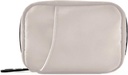 Naanle Pill Box 7 Day Pill Case Travel Pill Organizer Bag Zipper Portable Weekly Compact Size Vitamin Supplement Holder Solid Color Khaki Z - Khaki 4.6 x 3.14 x 1.88 Inch 1.0 Count 0.12 kilograms