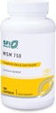 Klaire Labs SFI Health MSM 750 - Clinically Tested to Support Joint Comfort & Structure, Methylsulfonylmethane as OptiMSM (100 Capsules)