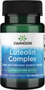 Swanson Luteolin Complex w/Rutin - Brain Support Supplement Promoting Memory, Mood & Cognitive Health - Natural Formula to Help Maintain Nervous System - (30 Veggie Capsules)