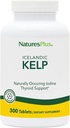 NaturesPlus IcelAndic Kelp - 150 mcg Iodine; 150 mg Kelp- 300 Vegetarian Tablets - Natural Iodine Supplement - Gluten-Free - 300 Servings