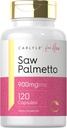 Carlyle Saw Palmetto for Women 900mg | 120 Capsules | Full Spectrum Extract Supplement | Non-GMO, Gluten Free Supplement | for Her