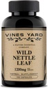 Wild Nettle Leaf Capsules | Supports Healthy Fluid Balance & Urinary Tract Issues | 100% Natural Organic Herbal Supplement 1200mg | 100 Pack