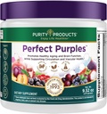 Purity Products Perfect Purples Powder Phytonutrient Rich, Healthy Aging Super Formula - Support Total Body Health - High ORAC Power - P40p Pomegranate Extract w/ 40% Punicosides - 30 Day Supply