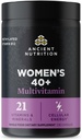 Ancient Nutrition Multivitamin for Women 40, Multi Vitamin and Immune Support with Vitamin D & C, 20 Vitamins and Minerals, Stress and Sleep Support, Supports Bone and Blood Health, 90 Capsules