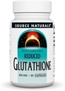 Source Naturals Glutathione, Supplement for Liver Support, 250mg - 30 Capsules