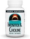 Source Naturals Inositol & Choline 800 mg Supports Healthy Nerve Function - 50 Tablets