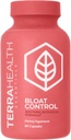Terra Health Essentials Bloat Control | Fast-Acting No Bloat Relief w/Digestive Enzymes, Probiotic Strains for Targeted Anti Bloat Support - Lactase, Lipase, Protease & Amylase for Digestive Health
